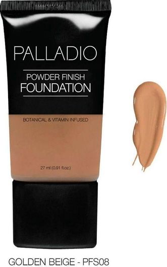 Foundation Palladio Powder Finish Golden Beige PFS08 27ml