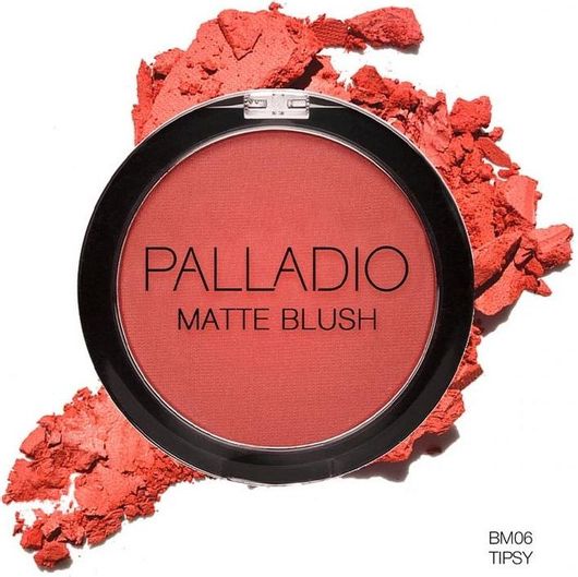 Ρουζ Palladio Matte Tipsy Κόκκινο