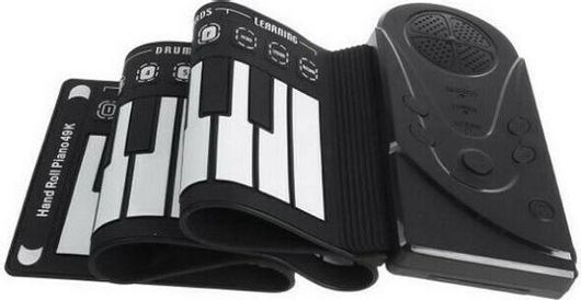 Πιάνο Andowl Ευλύγιστο Μαύρο