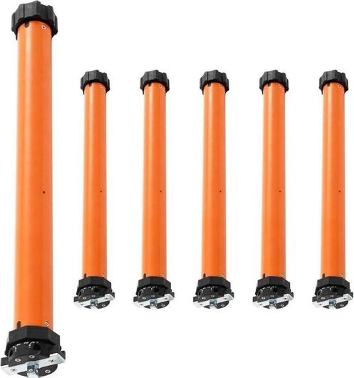 Μοτέρ Ρολών vidaXL Σωληνωτό 30Nm Σετ 6τμχ