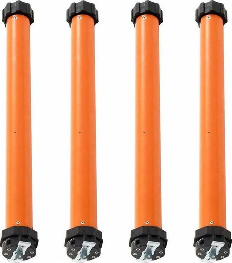 Μοτέρ Ρολών vidaXL Σωληνωτό 50Nm Σετ 4τμχ