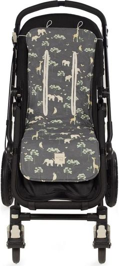 Κάλυμμα Καροτσιού Walking Mum Στρώμα Καροτσιού Baobab 36x80cm Γκρι