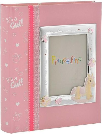 Άλμπουμ Φωτογραφιών Ασημένιο Παιδικό με σχέδια 9075-MA / A140M-R