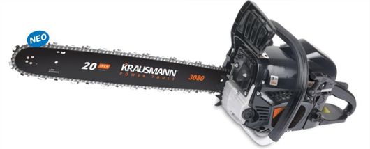 Αλυσοπρίονο Krausmann Βενζίνης 5.5kg με Λάμα 50cm & Easy Start