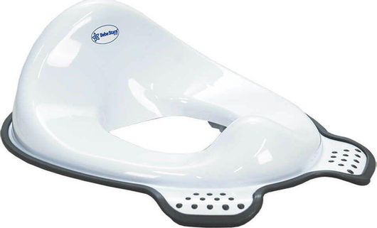 Παιδικό Κάθισμα Τουαλέτας Bebe Stars με Σκληρή Επιφάνεια Λευκό