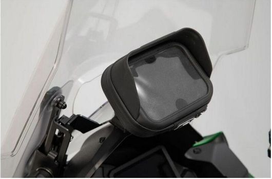 Βάση Gps Μοτοσυκλέτας Sw-Motech Gps.08.922.10000 / B με Θήκη για το Τιμόνι