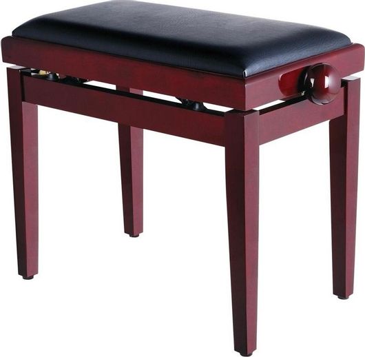 Σκαμπό Πιάνου Soundsation Ρυθμιζόμενο Glossy 54x23x44.5-53.5cm Mahogany 