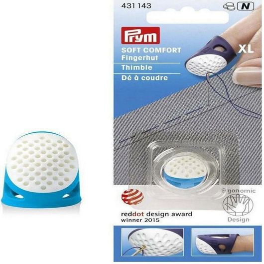 Δαχτυλήθρα Πλαστική XL Μπλε