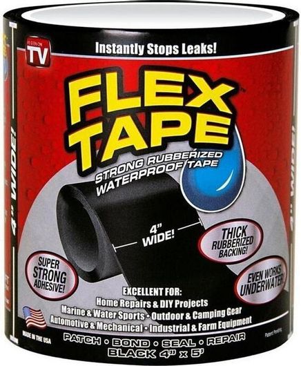 Aυτοκόλλητη Αντιολισθητική Ταινία Flex Tape Instant Fix 10m