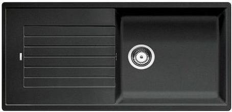 Νεροχύτης Blanco Zia XL 6 S Ένθετος από Συνθετικό Γρανίτη Μ100xΠ50cm Anthracite