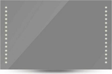 Καθρέπτης Μπάνιου vidaXL 240513 Ορθογώνιος Led 100x60cm