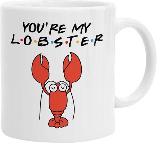 Κούπα Friends You're My Lobster Κεραμική 330ml 