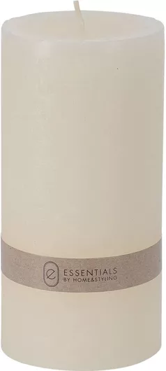 Κερί   Κορμός Εκρου 7x14cm