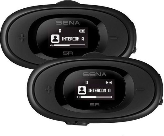 Ενδοεπικοινωνία Sena 5R-01D Dual HD Διπλή για Κράνος Μηχανής με Bluetooth