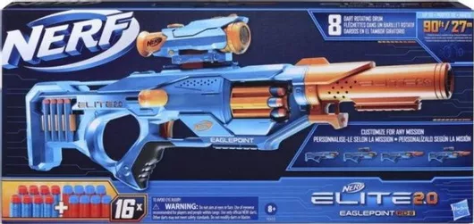Εκτοξευτής  Nerf Eaglepoint RD-8 Elite 2.0 για 8+ Ετών