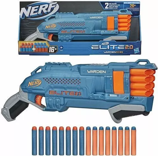 Εκτοξευτής  Nerf Warden DB 8 Elite 2.0 για 8+ Ετών