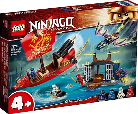 Lego Ninjago: Final Flight of Destiny's Bounty για 4+ Ετών #71749