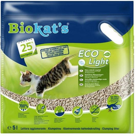 Άμμος Γάτας Biokat's Eco Light 5lt