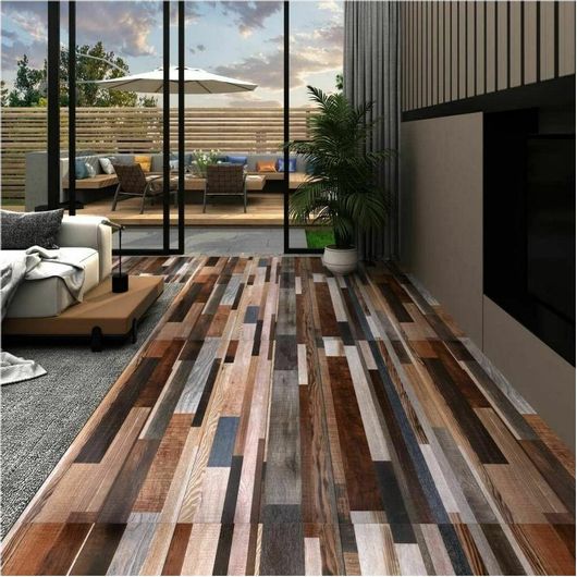 Πλαστικό Δάπεδο vidaXL Πολύχρωμο 4.46 m² / 3mm PVC Πολύχρωμο