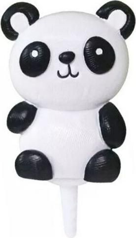 Διακοσμητικό για Τούρτα 5-01-06-02-00082 Clay Panda Πλαστικό 5cm