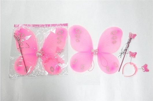 Φτερά Μεταμφίεσης Πεταλούδας με Ραβδί & Στέκα 48x45x2cm