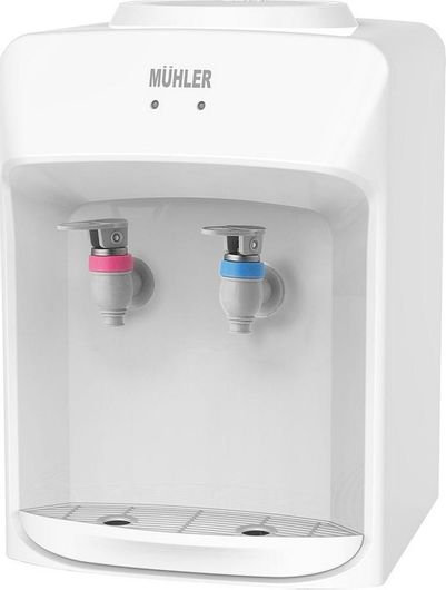 Ψύκτης Muhler Επιτραπέζιος Φιάλης WD-13 Inox με Παροχή Κρύου Νερού 1lt / h