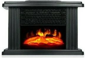 Ηλεκτρικό Τζάκι MG47689 Επιδαπέδιο 1000W 12x12cm Μαύρο