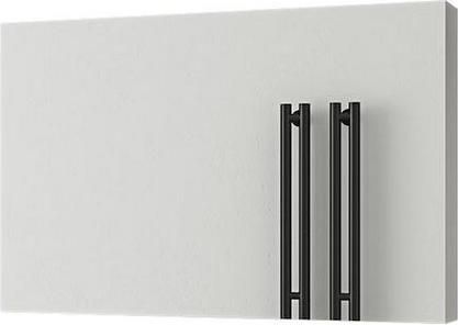 Καθρέπτης Μπάνιου Drop Torino 75 5KTO075WH Ορθογώνιος Μασίφ Ξύλο με Ντουλάπι 73x50cm Λευκό