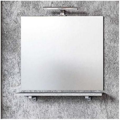Καθρέπτης Μπάνιου Sanitec Shelf Mirror 80 με Ράφι