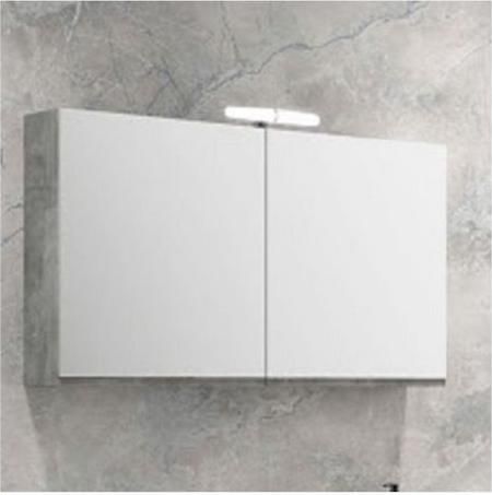 Καθρέπτης Μπάνιου Furnibath F1A με Ντουλάπι 100x55cm