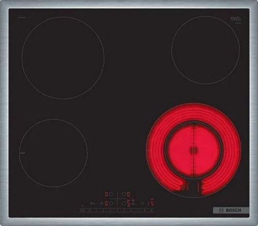 Εστία Κουζίνας Bosch PKF645FP3E Κεραμική Αυτόνομη με Λειτουργία Κλειδώματος 58.3x51.3cm