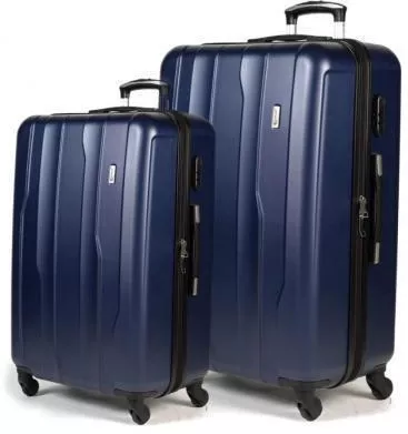 Βαλίτσα Ταξιδίου Cardinal Σκληρή με 4 Ρόδες Navy Μπλε