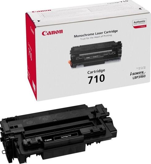 Toner Εκτυπωτή Canon 710 Μαύρο 6000 Σελίδων 0985B001