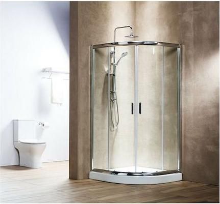 Καμπίνα Ντουζιέρας Shower 90x90cm Καμπίνα με Ντουζιέρα & Στήλη Ντους