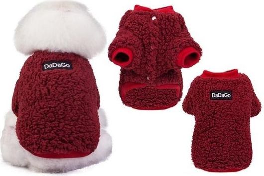 Μπουφάν Σκύλου Fleece Escimo 25cm Κόκκινο