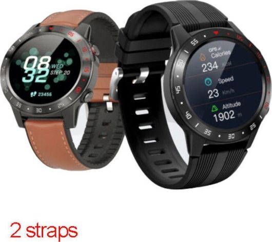Smartwatch Manta M5BP Μαύρο / Brown