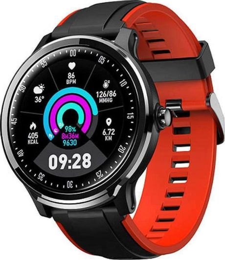 Smartwatch Manta SWT05BP 1.3" Silicone Strap Orange / Black