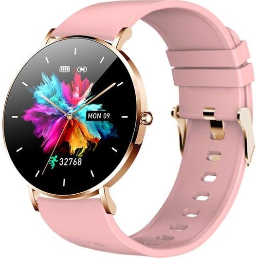 Smartwatch Vogue Astrea Stainless Steel 43mm Ροζ