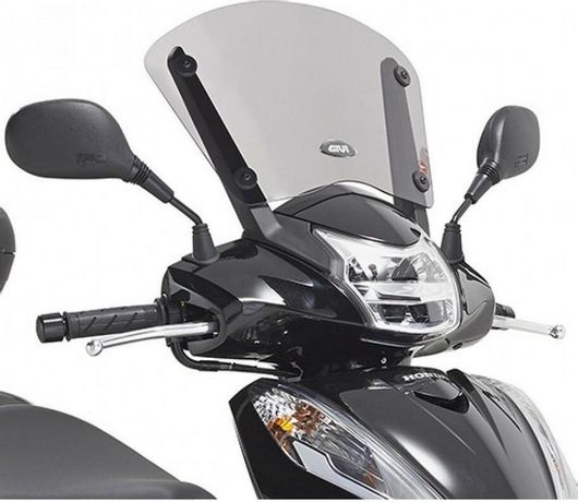 Ζελατίνα Μοτοσυκλέτας Givi D1143S για Honda Sh 300I 2015-2018