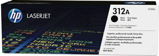 Toner Εκτυπωτή HP 312A Μαύρο 2280 Σελίδων CF380A