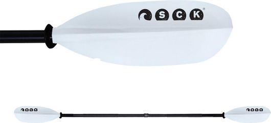 Κουπί SCK 0205-232716 Ρυθμιζόμενο Αλουμινίου 222-232cm Λευκό