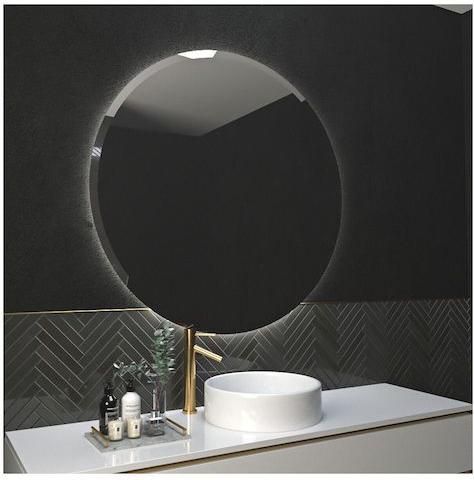 Καθρέπτης Μπάνιου Στρογγυλός Circle 80cm με LED Μπιζουτέ