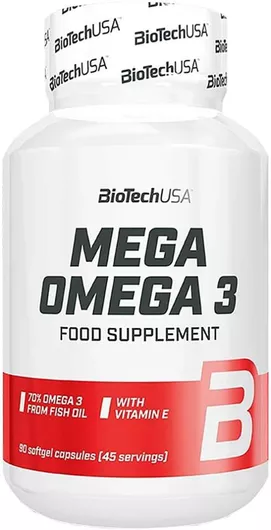 Biotech USA Omega 3 Ιχθυέλαιο 90 μαλακές κάψουλες