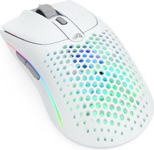 Gaming Ποντίκι Glorious PC Gaming Race Model O 2 Ασύρματο RGB 26000 DPI Λευκό