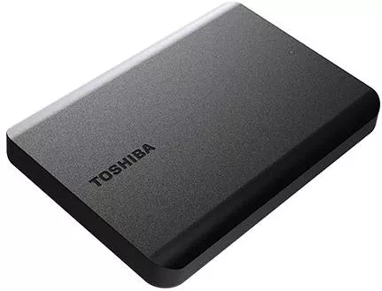 Εξωτερικός Σκληρός Δίσκος HDD Toshiba Canvio Basics 2022 USB 3.2 2TB 2.5" Μαύρο