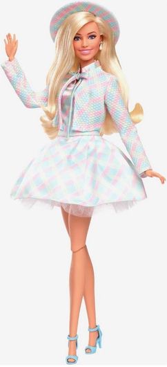 Barbie Συλλεκτική The Movie Margot Robbie in Plaid Matching Set για 6+ Ετών