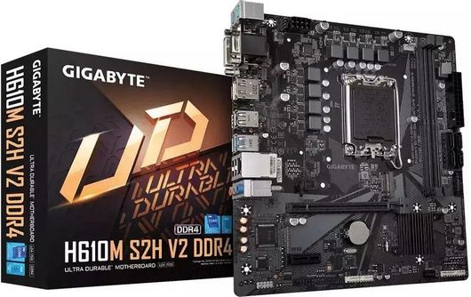 Motherboard Gigabyte H610M S2H V2 DDR4 rev. 1.0 Micro ATX με Intel 1700 Socket