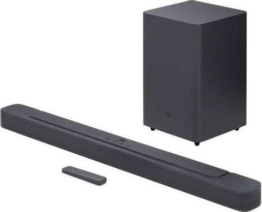 Soundbar JBL Bar 2.1 MKII Deep Bass 2.1 Bluetooth & HDMI 300W με Ασύρματο Subwoofer & Τηλεχειριστήριο Μαύρο