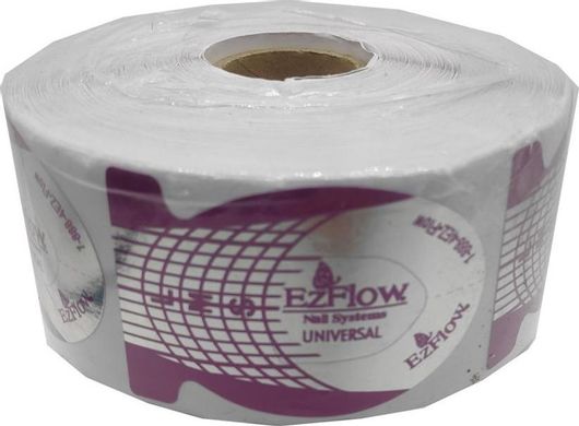 Ρολό Νυχιών 500τμχ Φούξια / Ασημί