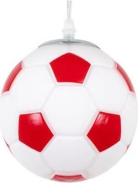 Παιδικό Φωτιστικό Οροφής GloboStar Μονόφωτο Κρεμαστό Γυάλινο με Υποδοχή E27 15x18cm Λευκό